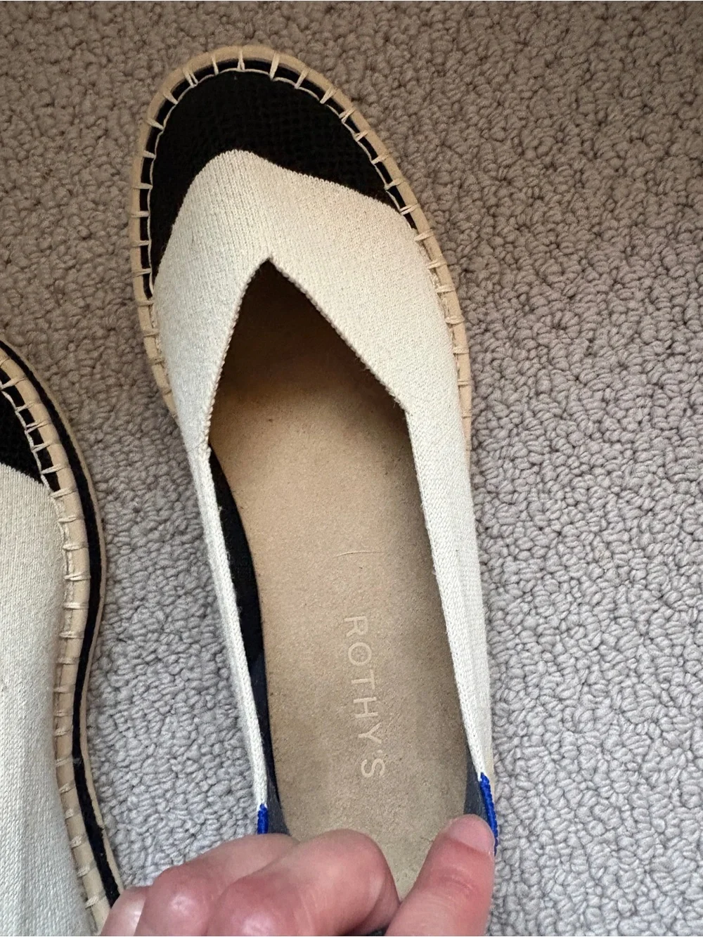 Rothy’s women’s espadrille boardwalk flats